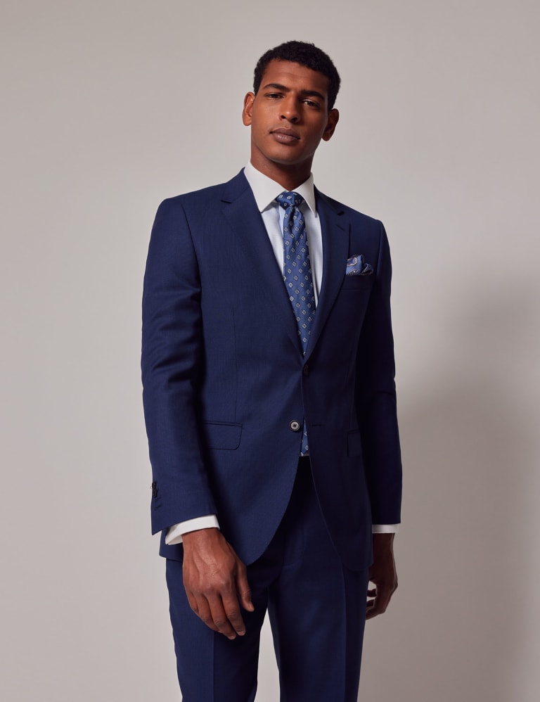 Ck super 120's blue suit shop