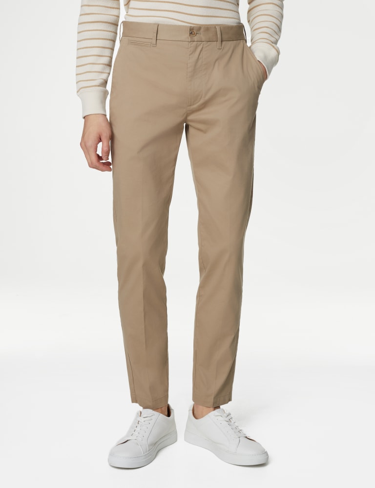 Fitness Chinos, Trousers, Pants