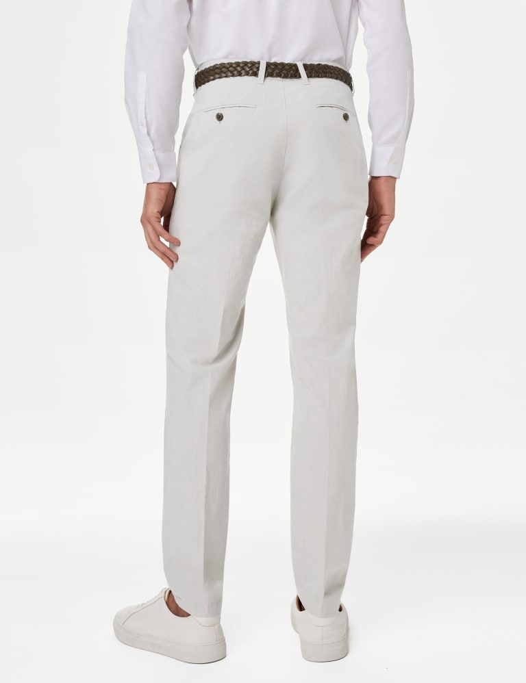 Slim fit white chinos outlet mens