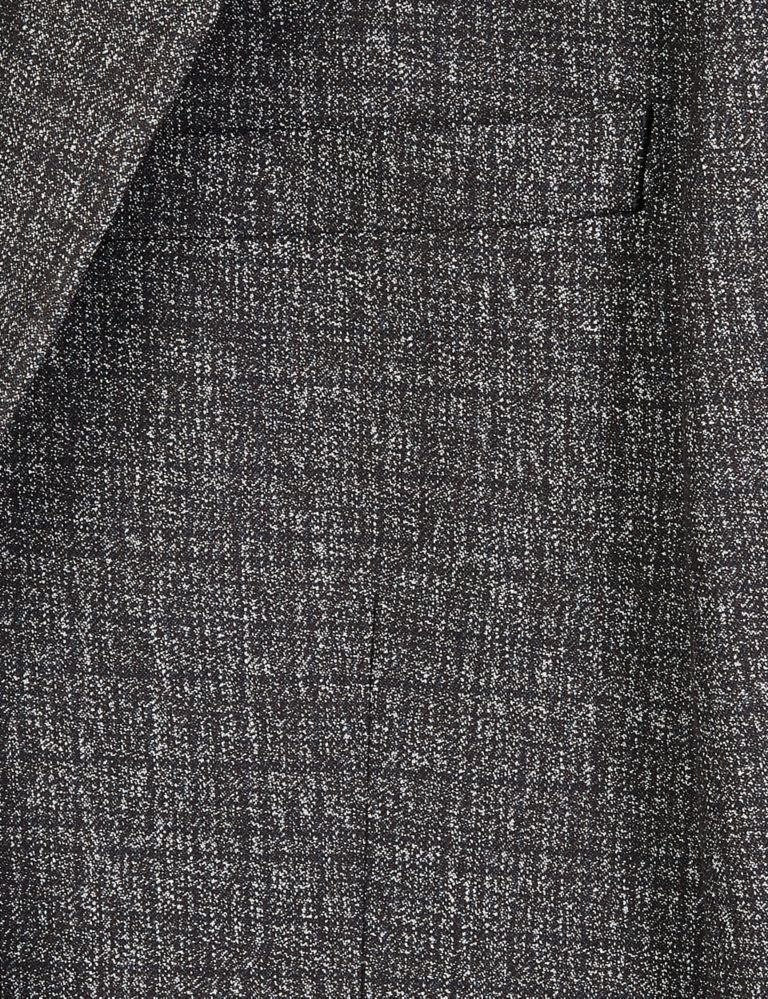 Slim Fit Textured Check Jacket 5 of 7