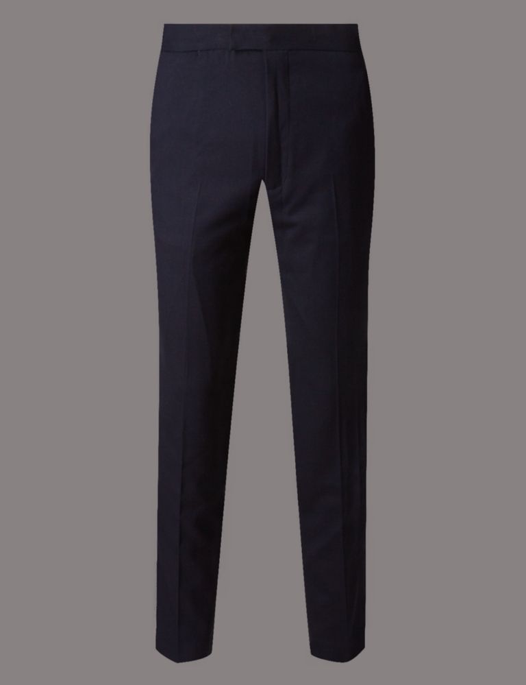 Slim Fit Textured Chinos 2 of 3