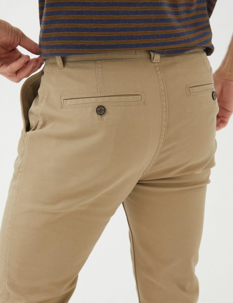 Slim Fit Textured Chinos 6 of 6