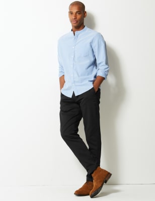 m&s mens travel chinos