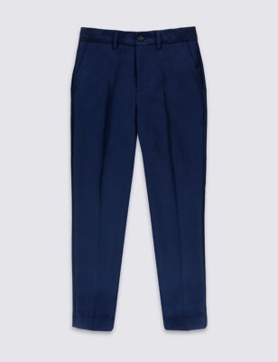 Slim Fit Trousers (3-14 Years) Image 2 of 5