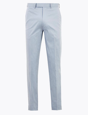 Slim Fit Trousers with Stretch Image 2 of 7