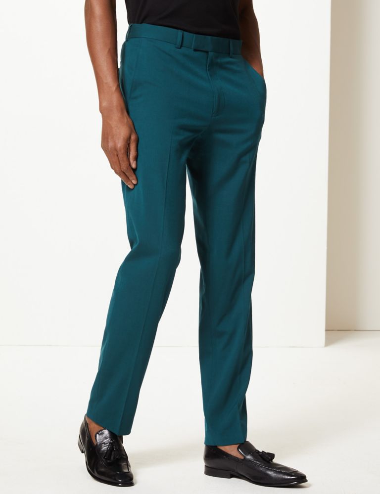Slim Fit Trousers with Stretch 3 of 5