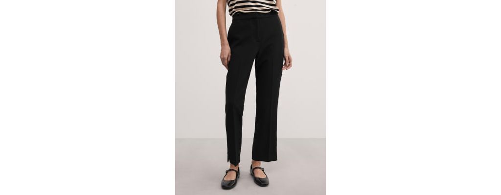 Slim Fit Trousers with Stretch 1 of 3