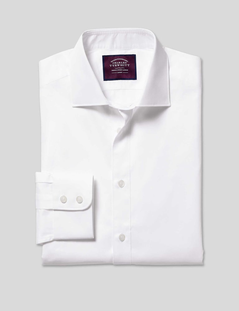 Slim Fit Twill Shirt Charles Tyrwhitt M S