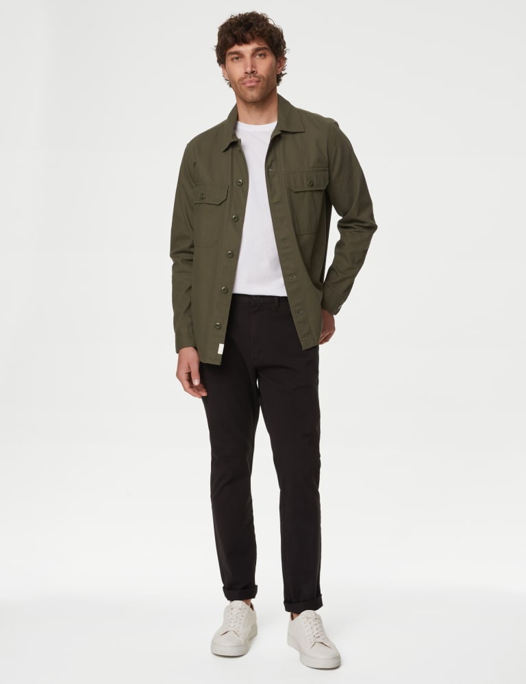 M&s slim fit hotsell chinos