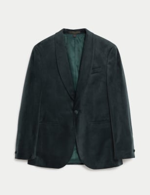 Marks and spencer hot sale mens velvet jacket