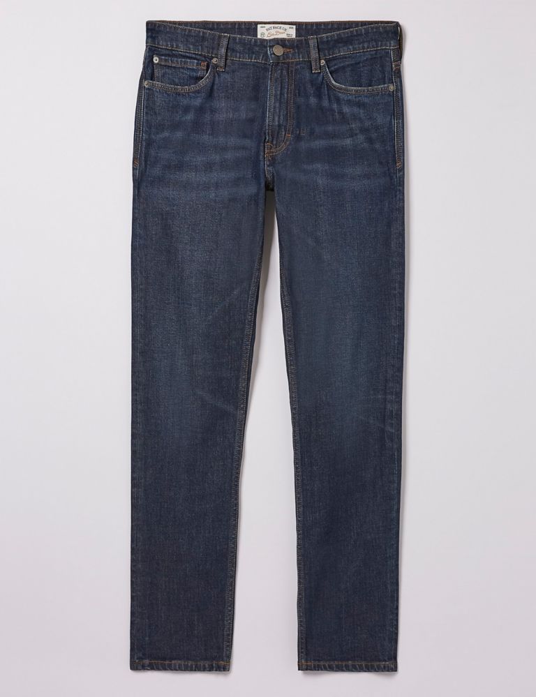 Slim Fit Vintage Wash Jeans 2 of 5