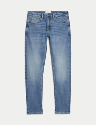 Slim Fit Vintage Wash Stretch Jeans Image 2 of 6
