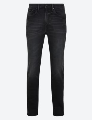 marks and spencer mens black jeans