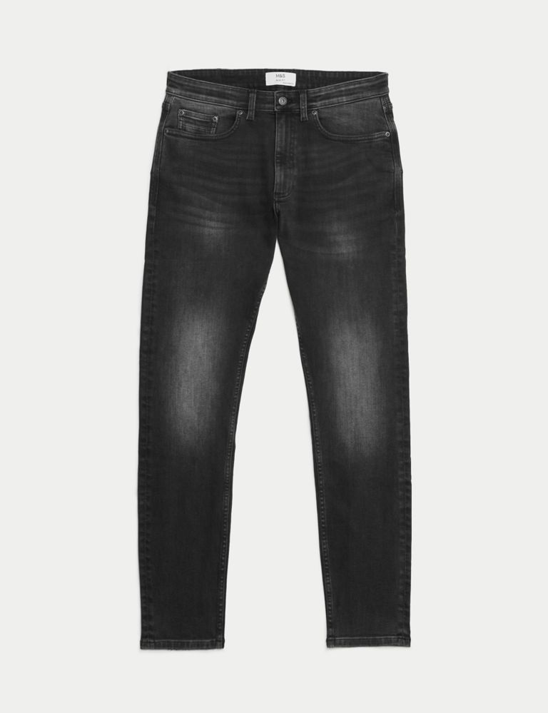 Slim Fit Vintage Wash Stretch Jeans | M&S Collection | M&S
