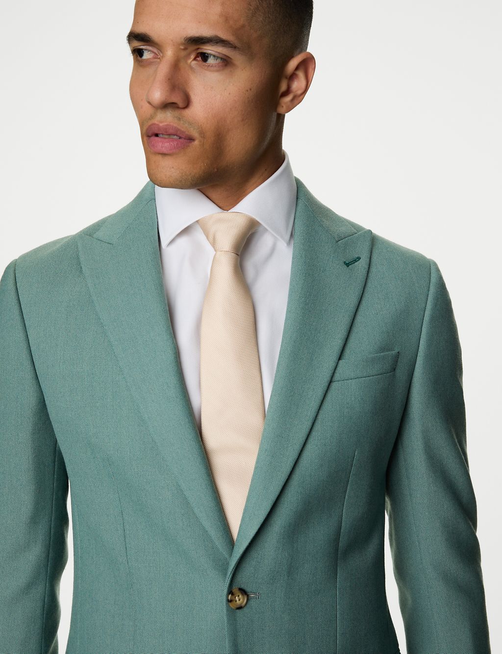 Slim Fit Wool Blend Suit Jacket 7 of 8