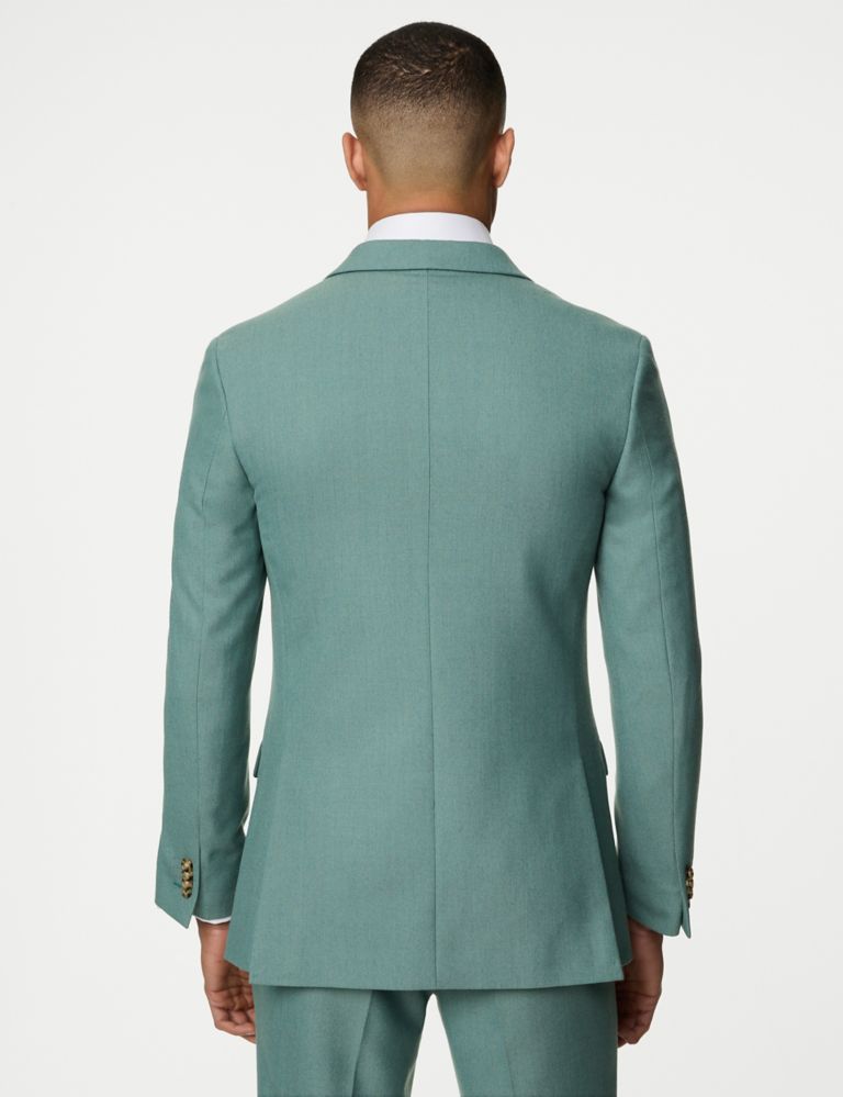 Slim Fit Wool Blend Suit Jacket 6 of 8