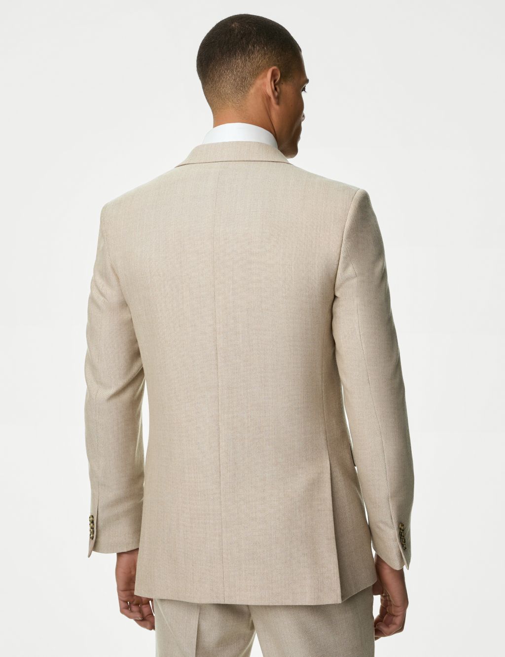 Slim Fit Wool Blend Suit Jacket 4 of 8