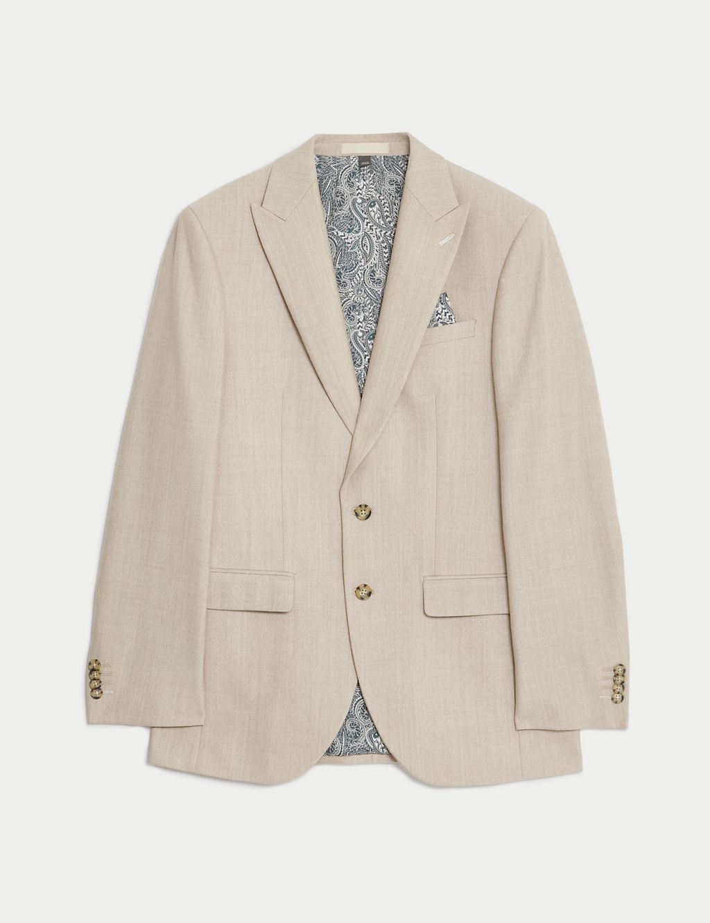 Slim Fit Wool Blend Suit Jacket 1 of 8