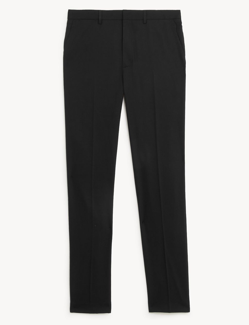 Slim Fit Wool Blend Trousers | M&S Collection | M&S