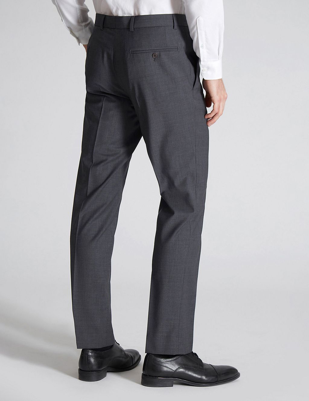 Slim Fit Wool Rich Suit Trousers 1 of 3