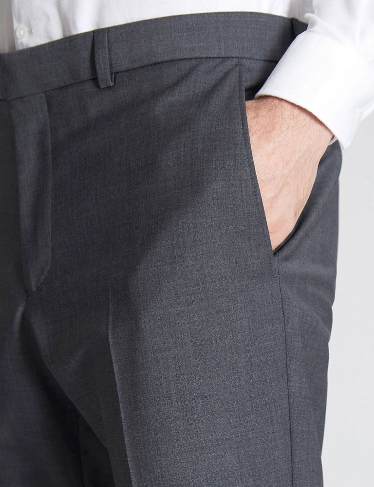 Slim Fit Wool Rich Suit Trousers 3 of 3