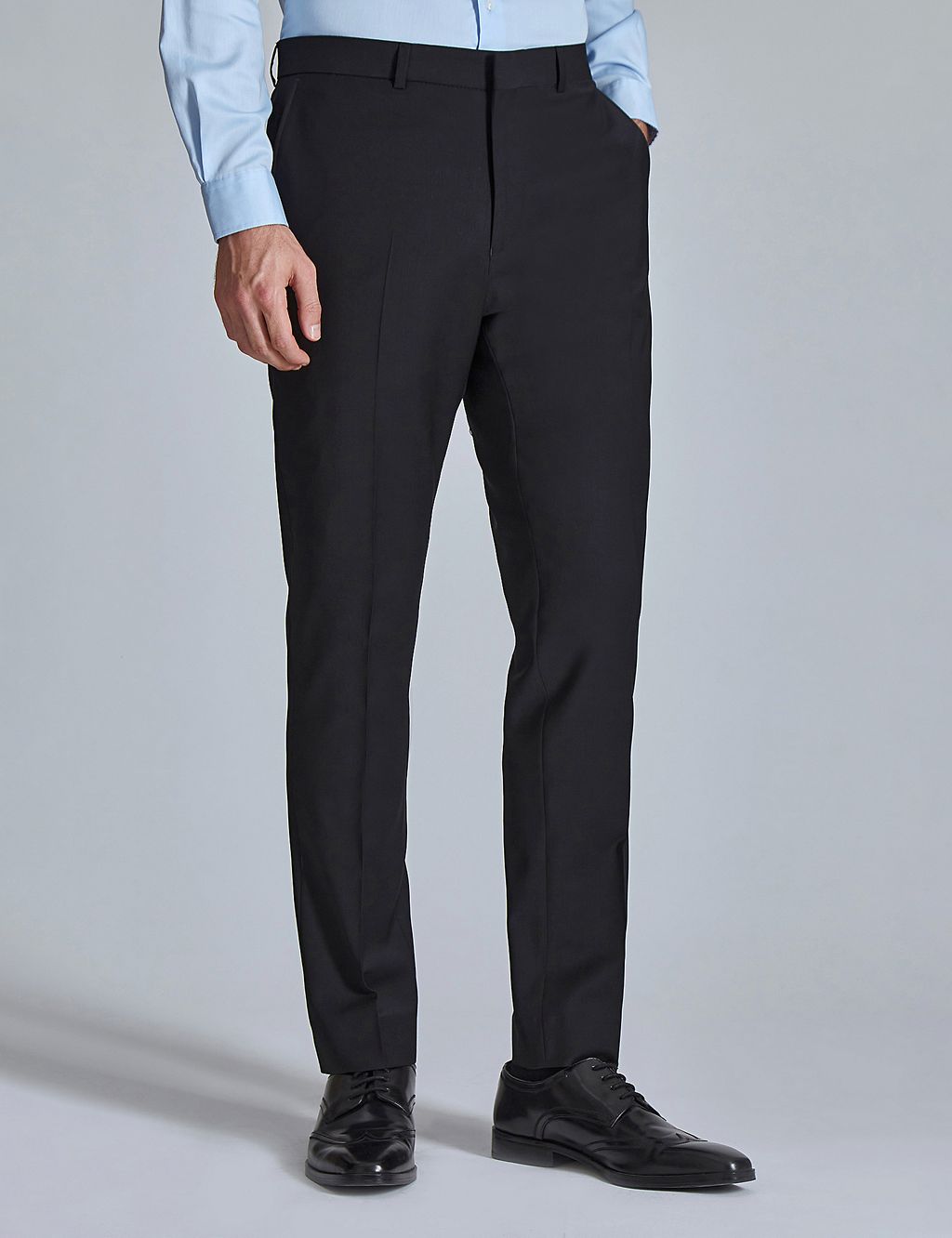 Slim Fit Wool Rich Suit Trousers 3 of 3