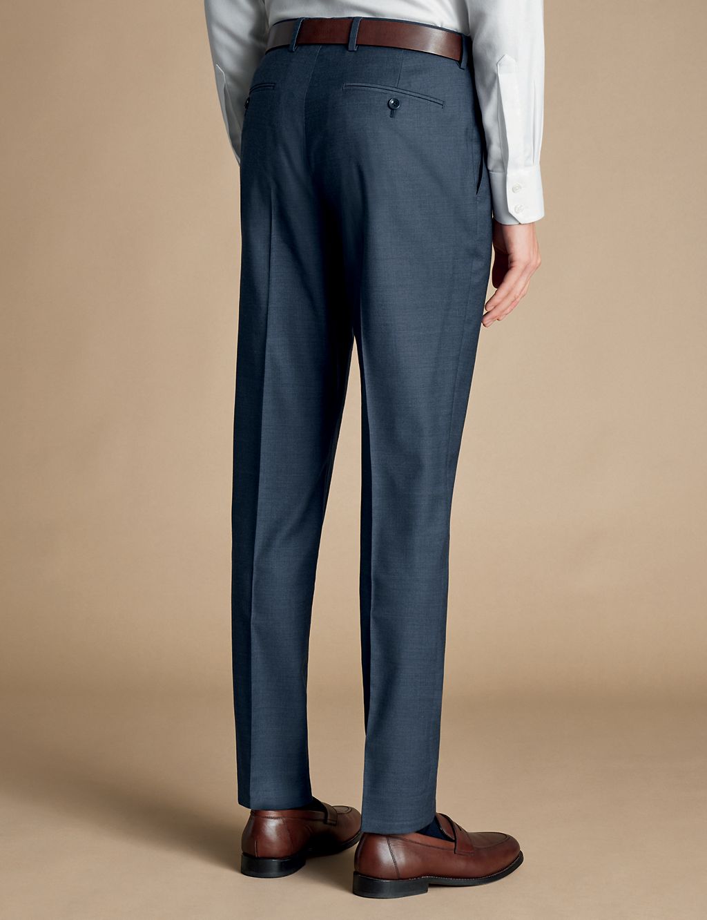 Slim Fit Wool Rich Suit Trousers 2 of 4