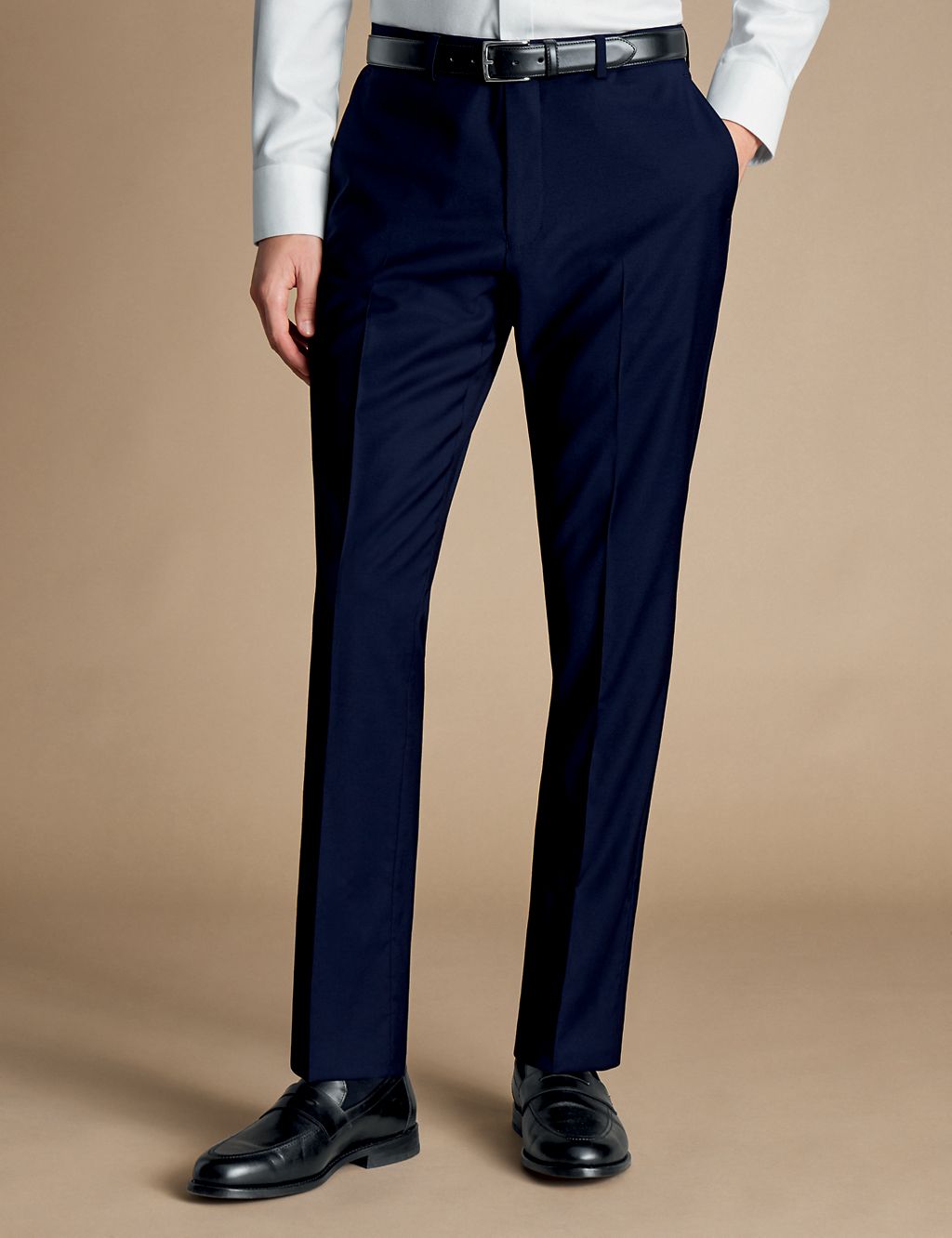 Slim Fit Wool Rich Suit Trousers 1 of 4