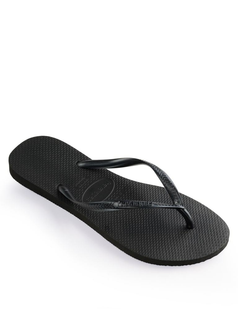 Slim fit flip flops on sale