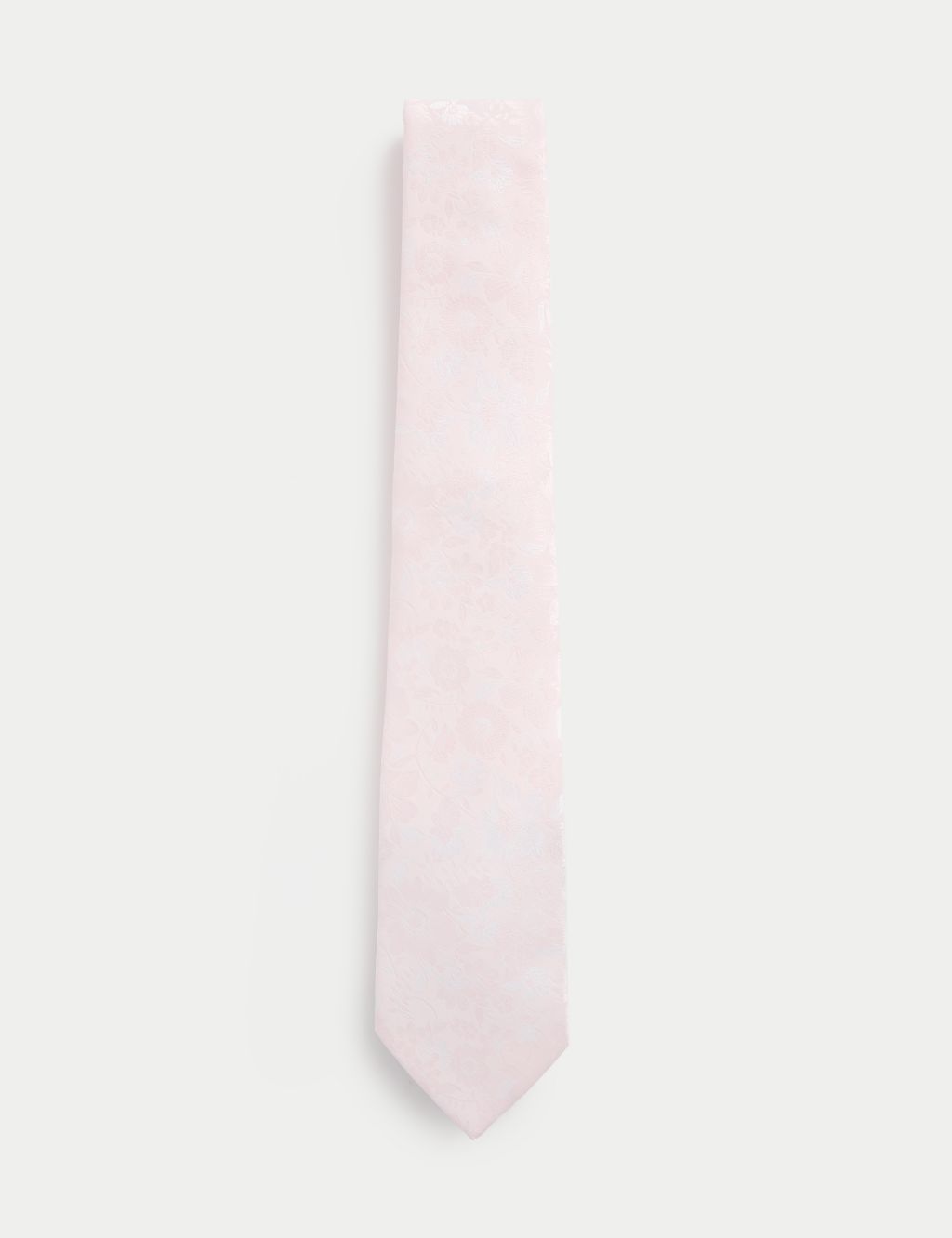 Slim Floral Tie, Pin & Pocket Square Set 1 of 4