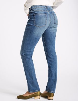 ladies slim leg jeans