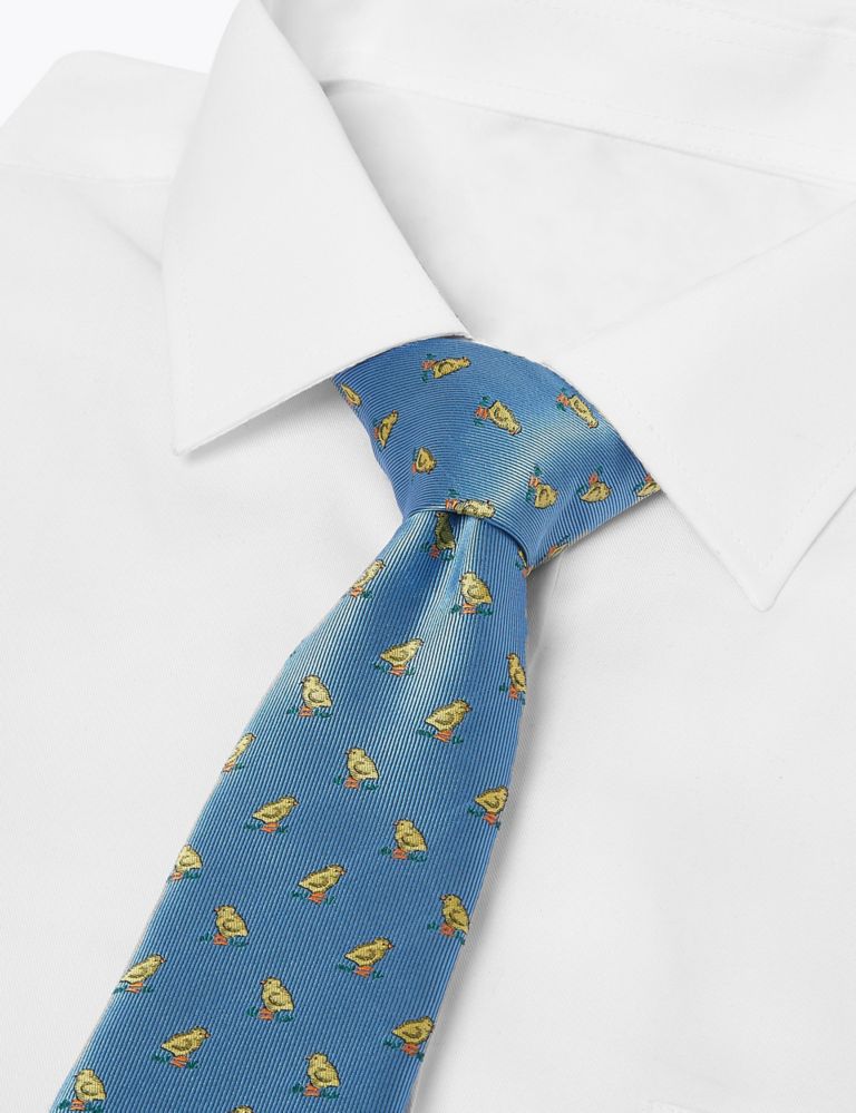 Slim Woven Chick Tie 2 of 3