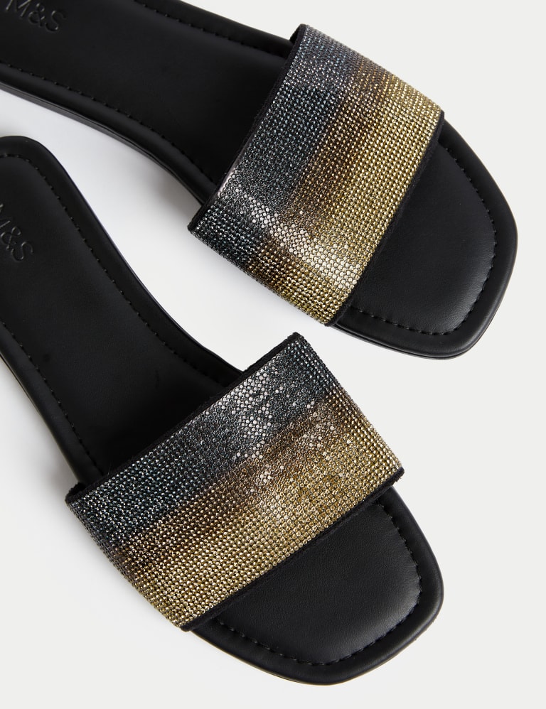 Sparkly mules best sale