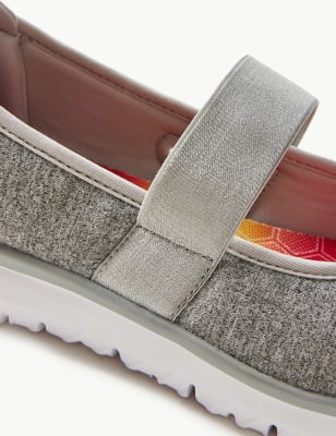 m&s slip on trainers