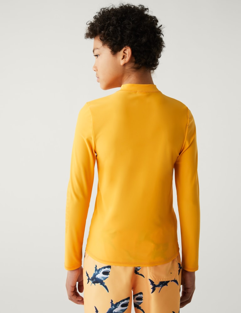 Slogan Long Sleeve Rash Vest 6 16 Yrs