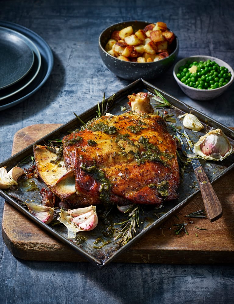 Slow Cooked Lamb Shoulder with Mint Drizzle (Serves 6) (Last Collection Date 30th September