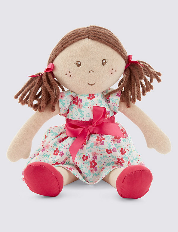 Small Brown Hair Doll (33cm) Image 1 of 2