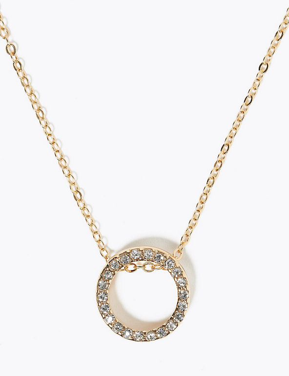 Small Circle Necklace Image 1 of 2
