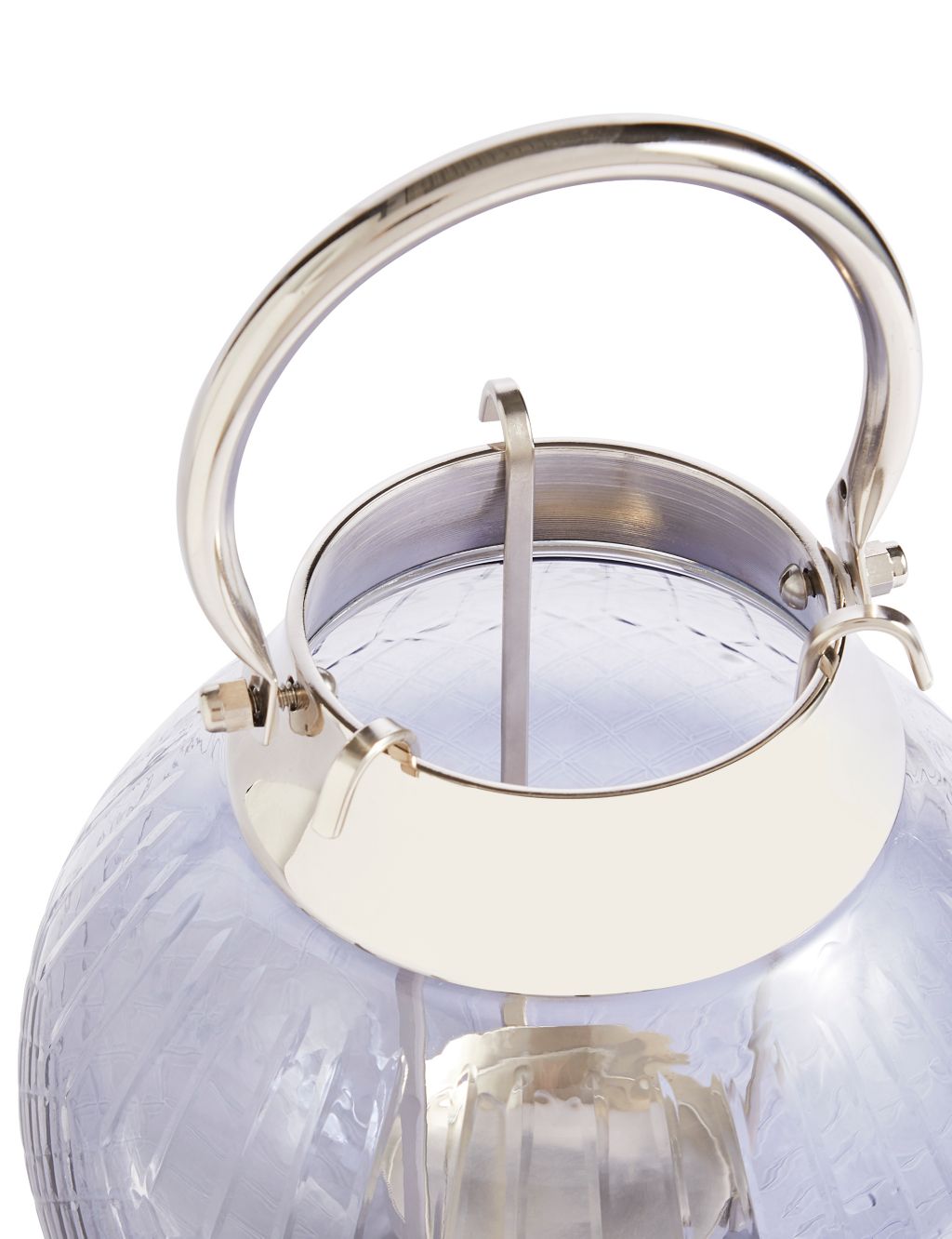 Small Cut Glass Ombre Lantern 1 of 3