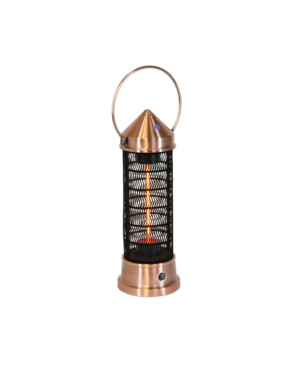 Small Electric Copper Heater Lantern 2 of 2