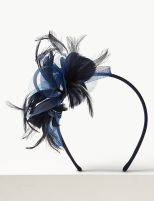 Heather Ribbon Flower Fascinator - Allure Online Shop