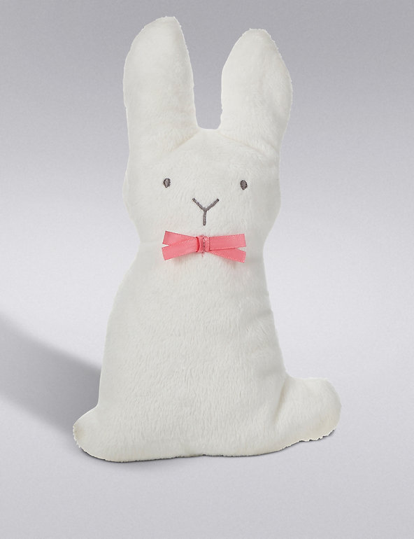 Small Flat Bunny Soft Toy Image 1 of 2