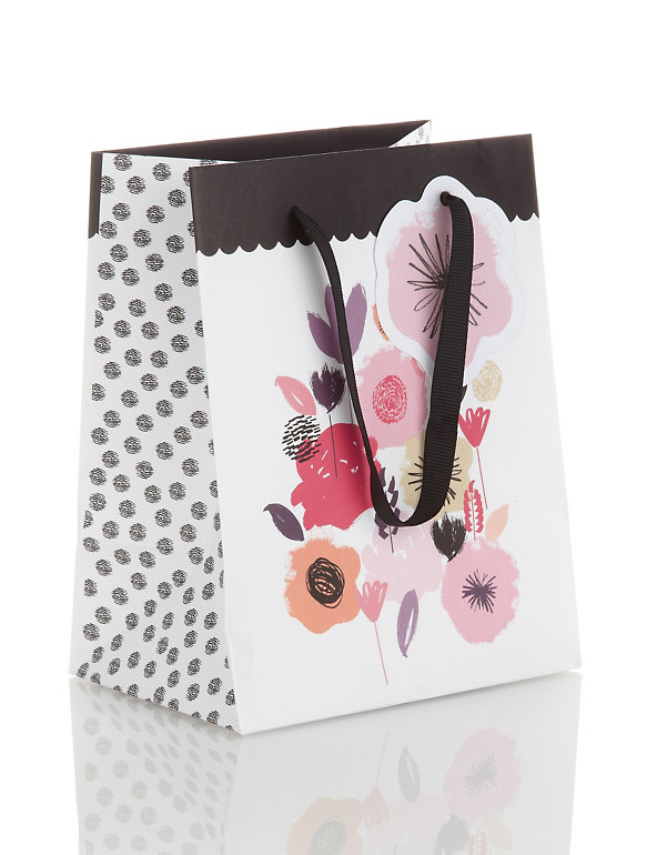 Small Floral Gift Bag Image 1 of 2