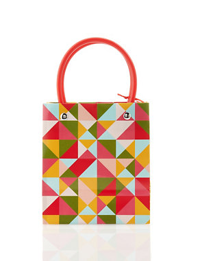 Small Geometric Gift Bag Image 2 of 3