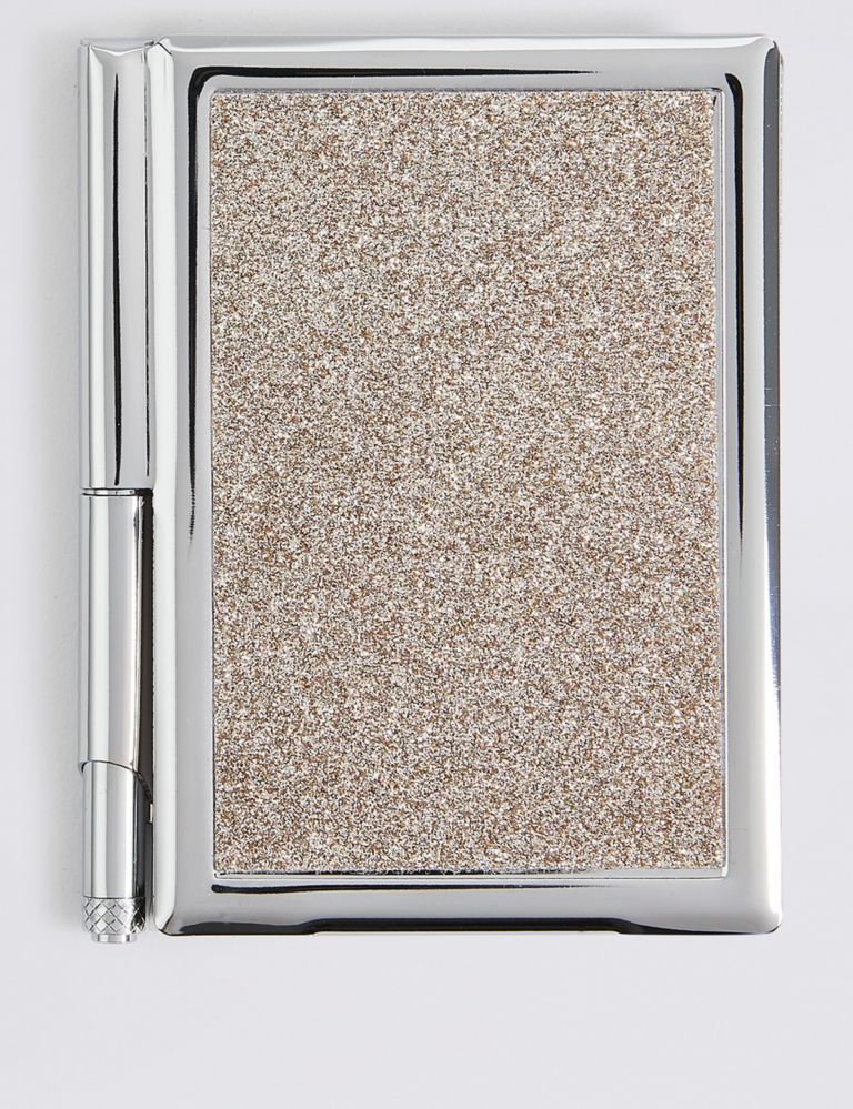 Small Glitter Notebook & Pen Set 1 of 2