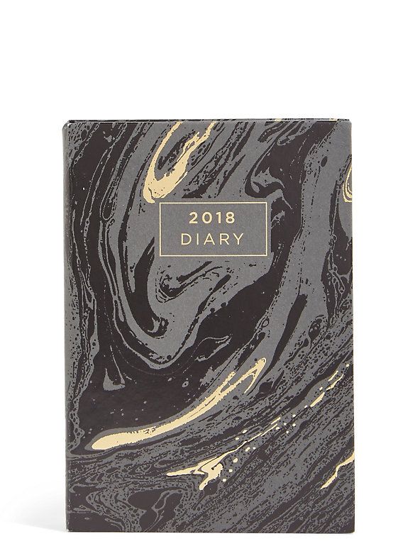 Small Marble 2018 Diary Image 1 of 2