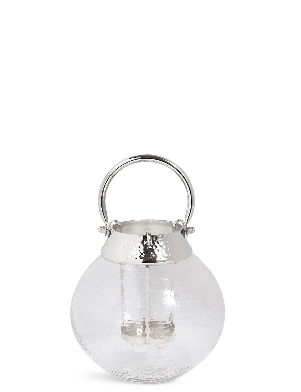 Small Mottled Glass Lantern 3 of 3