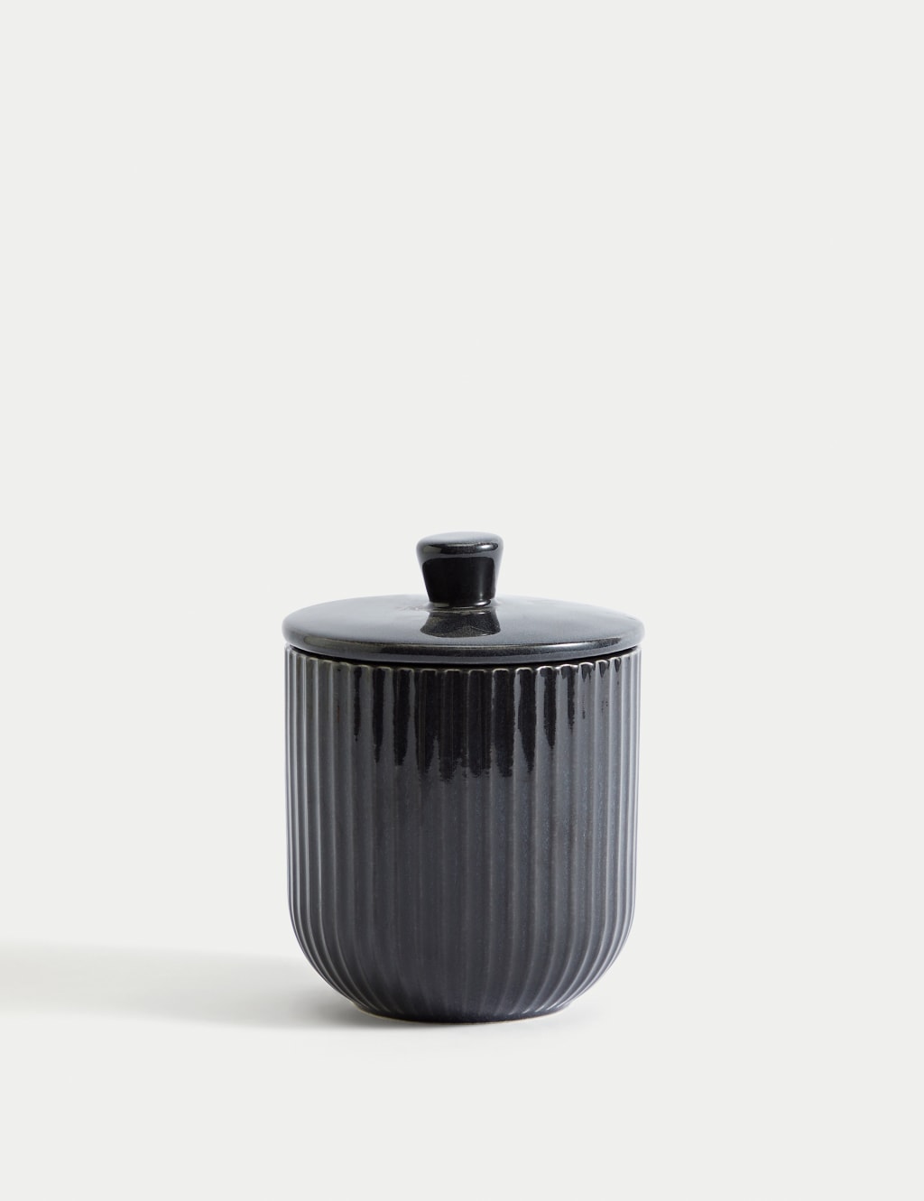Small Ribbed Storage Jar M&S Collection M&S