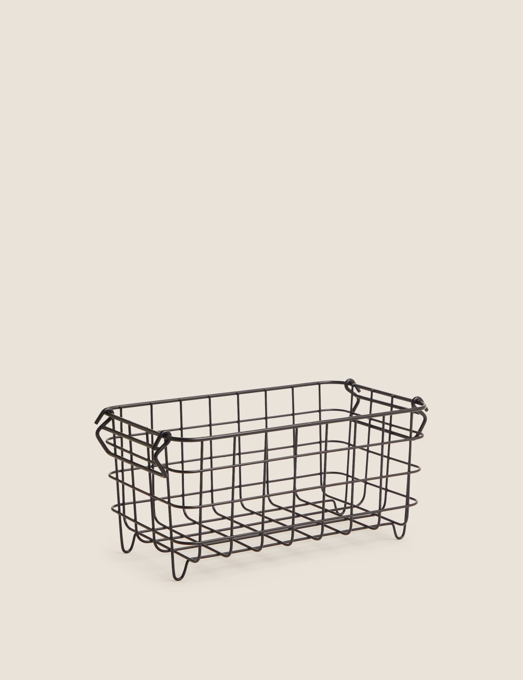 Small Stackable Wire Storage Basket M&S Collection M&S