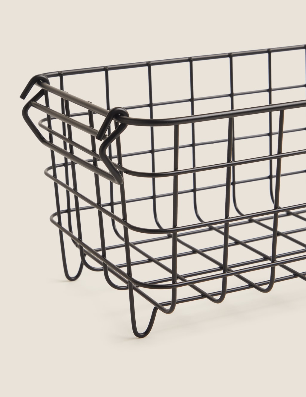 Small Stackable Wire Storage Basket M&S Collection M&S